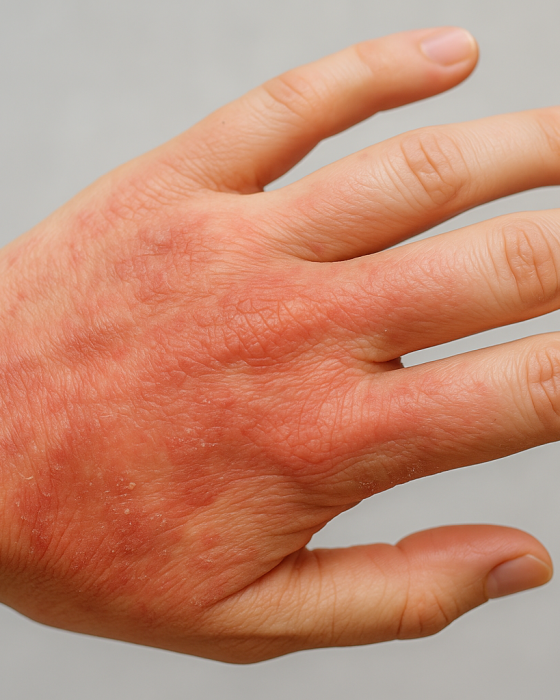 Stress Ausschlag Hand Stress Ausschlag Hand